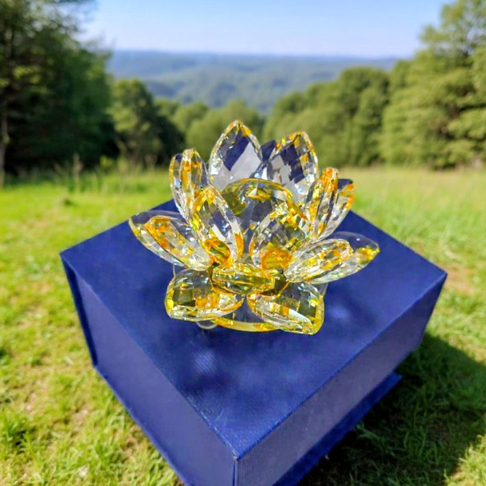 Flor de Loto Amarilla Pequeña