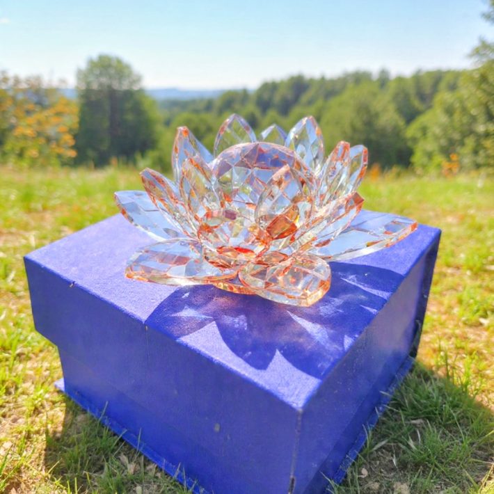 Flor de Loto Roja Grande