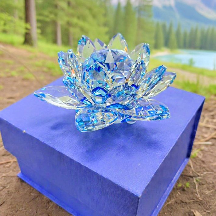 Flor de Loto Azul Grande