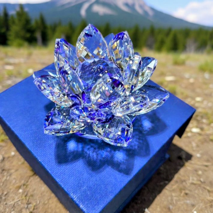 Flor de Loto Morada Pequeña