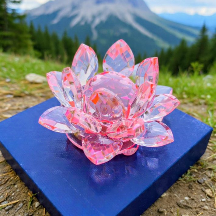 Flor de Loto Rosada Pequeña